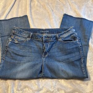 Maurices Classic Straight Leg Blue Jeans